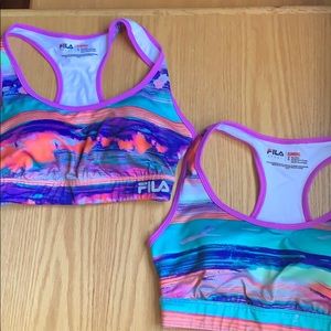 Beautiful multi color sports bras